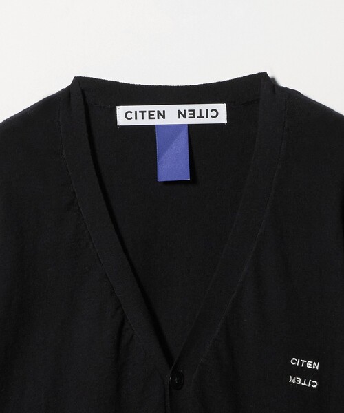 CITEN(シテン)の「<CITEN>コットンカシミヤニットVネックカーデ(カーディガン/ボレロ・メンズ・ネイビー/ブラック・L/M)」の12枚目の写真