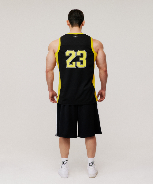 BORN TO WIN（ボーントゥウィン）の「NUMBER 23 BASKETBALL SLEEVELESS [BLACK]（Tシャツ/カットソー・メンズ・その他・1/2/3）」の5枚目の写真