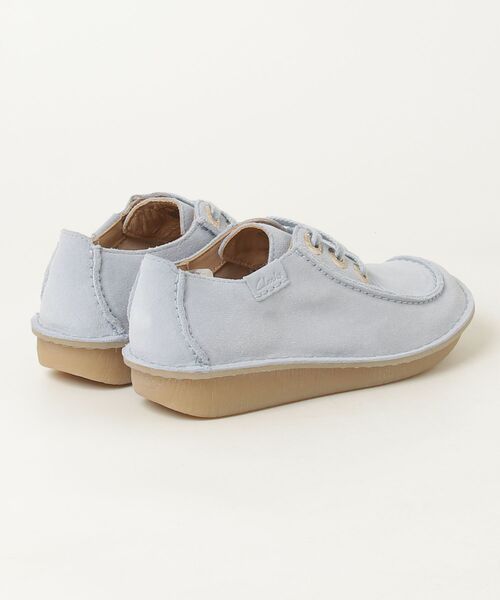 Clarks（クラークス）の「Funny Dream / ファニードリーム (ライトブルースエード)（モカシン/デッキシューズ・レディース・ブルー・UK4.5/UK4/UK3.5/UK3/UK6/UK5.5/UK5）」の10枚目の写真