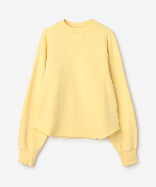THE SHINZONE（ザ　シンゾーン）の「THE SHINZONE | W GAZETTE PULLOVER WOMEN（スウェット・レディース・グレー/イエロー・F）」の7枚目の写真