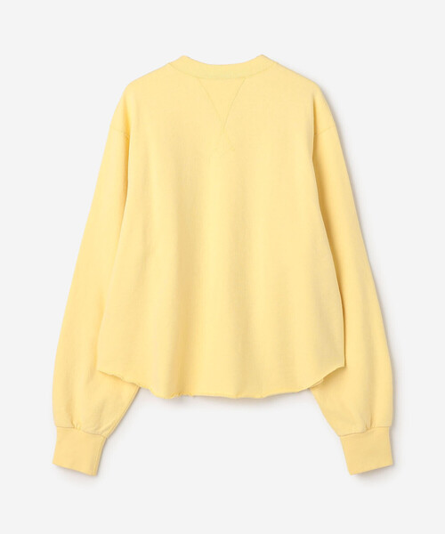 THE SHINZONE（ザ　シンゾーン）の「THE SHINZONE | W GAZETTE PULLOVER WOMEN（スウェット・レディース・グレー/イエロー・F）」の8枚目の写真