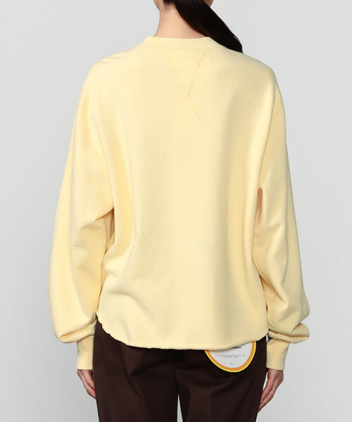 THE SHINZONE（ザ　シンゾーン）の「THE SHINZONE | W GAZETTE PULLOVER WOMEN（スウェット・レディース・グレー/イエロー・F）」の6枚目の写真