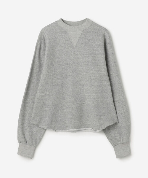 THE SHINZONE（ザ　シンゾーン）の「THE SHINZONE | W GAZETTE PULLOVER WOMEN（スウェット・レディース・グレー/イエロー・F）」の12枚目の写真
