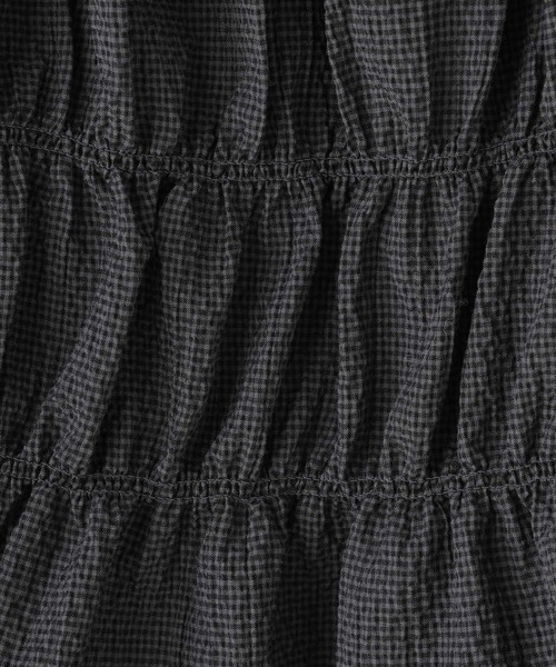 LOWRYS FARM(ローリーズファーム)の「オフショルシャーリングブラウス 652996(Tシャツ/カットソー・レディース・グレー/ブルー/ベージュ・FREE)」の14枚目の写真