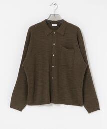 crepuscule（クレプスキュール）の「crepuscule　Crepe Knit Shirts（シャツ/ブラウス）」