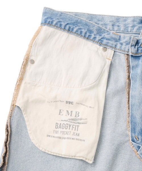 FTC（エフティーシー）の「EMB（デニムパンツ・メンズ・ブルー系その他/ワンウォッシュ/ブラック・MEDIUM/LARGE/X-LARGE/SMALL）」の20枚目の写真