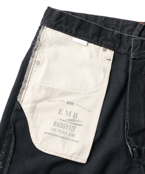 FTC（エフティーシー）の「EMB（デニムパンツ・メンズ・ブルー系その他/ワンウォッシュ/ブラック・MEDIUM/LARGE/X-LARGE/SMALL）」の10枚目の写真
