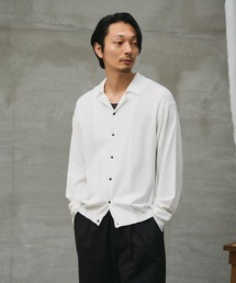 paradigm | 【paradigm】コットンモダール開襟シャツカーデ(カーディガン/ボレロ)