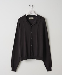 paradigm（パラダイム）の「【paradigm】コットンモダール開襟シャツカーデ（カーディガン/ボレロ）」