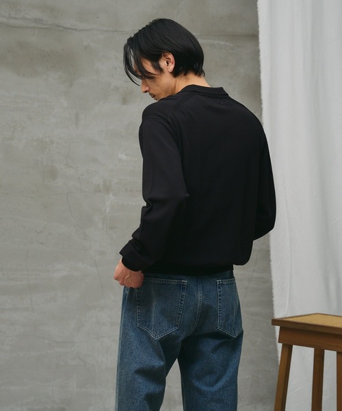 paradigm（パラダイム）の「【paradigm】コットンモダール開襟シャツカーデ（カーディガン/ボレロ・メンズ・ホワイト/ライトグレー/ブラック/チャコールグレー・SMALL/MEDIUM/LARGE）」の22枚目の写真