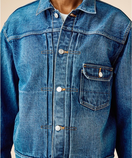 BEDWIN & THE HEARTBREAKERS（ベドウィン アンド ザ ハートブレイカーズ）の「FADED DENIM JACKET "CASSIDY"（デニムジャケット・メンズ・インディゴブルー・MEDIUM/LARGE）」の14枚目の写真