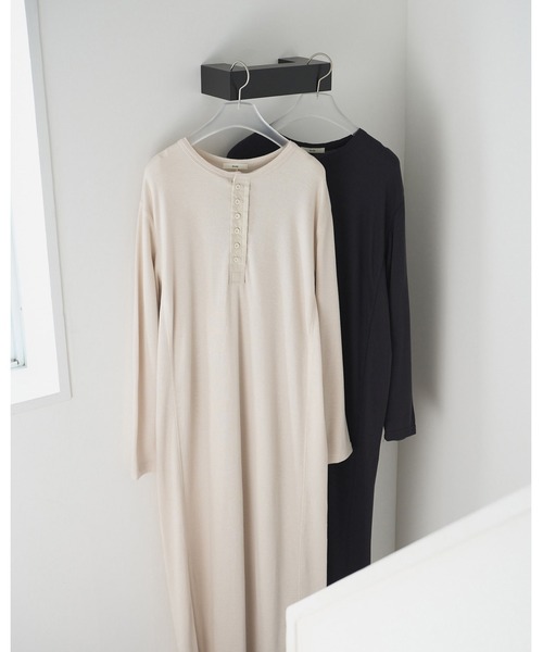 anuke(アンヌーク)の「Thermal 2way Onepiece(ワンピース・レディース・ネイビー/アイボリー・36inch/38inch)」の11枚目の写真