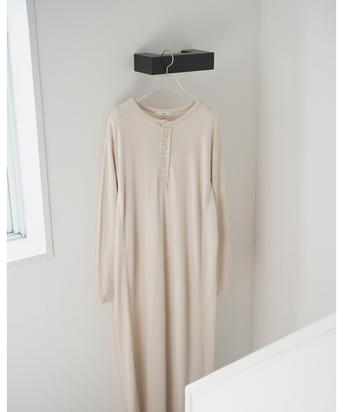 anuke(アンヌーク)の「Thermal 2way Onepiece(ワンピース・レディース・ネイビー/アイボリー・36inch/38inch)」の12枚目の写真