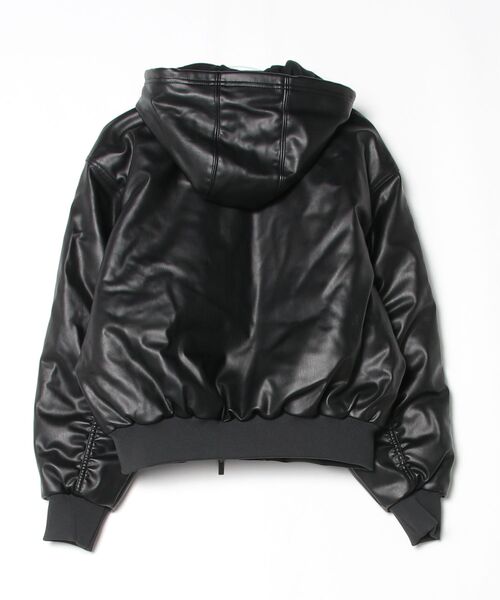 adidas（アディダス）の「Wプレザー ジャケット パッド / アディダスオリジナルス adidas Originals（ダウンジャケット/コート・レディース・ブラック・MEDIUM/SMALL/XX-LARGE/X-SMALL/3XL/X-LARGE/LARGE）」の6枚目の写真