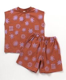 BREEZE | 【WEB限定】ゆる総柄セットアップ_ジュニア対応(セットアップ)