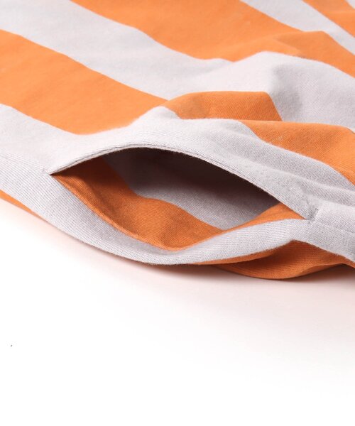 BREEZE（ブリーズ）の「【WEB限定】ゆる総柄セットアップ_ジュニア対応（セットアップ・キッズ・ブラウン/オレンジ/ミント/ブルー・150/140/130/120/110/100/90）」の5枚目の写真