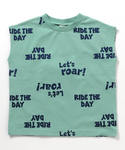 BREEZE（ブリーズ）の「【WEB限定】ゆる総柄セットアップ_ジュニア対応（セットアップ・キッズ・ブラウン/オレンジ/ミント/ブルー・150/140/130/120/110/100/90）」の11枚目の写真