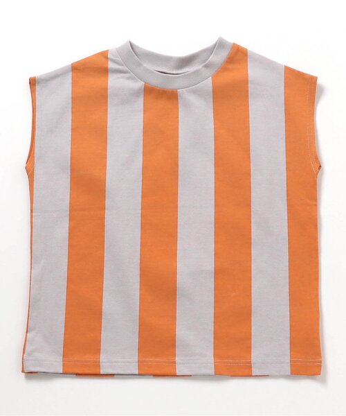 BREEZE（ブリーズ）の「【WEB限定】ゆる総柄セットアップ_ジュニア対応（セットアップ・キッズ・ブラウン/オレンジ/ミント/ブルー・150/140/130/120/110/100/90）」の9枚目の写真