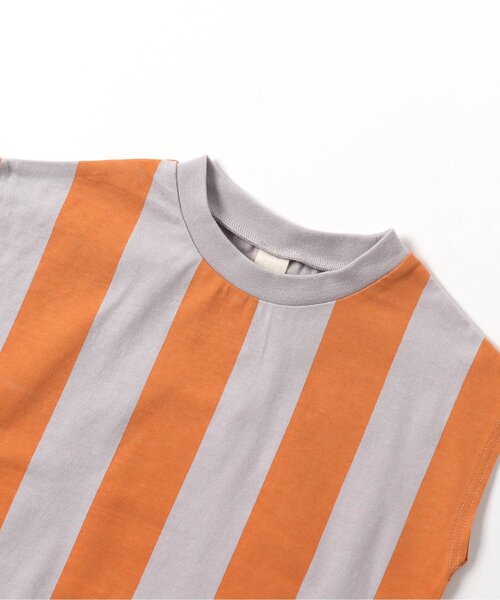 BREEZE（ブリーズ）の「【WEB限定】ゆる総柄セットアップ_ジュニア対応（セットアップ・キッズ・ブラウン/オレンジ/ミント/ブルー・150/140/130/120/110/100/90）」の7枚目の写真