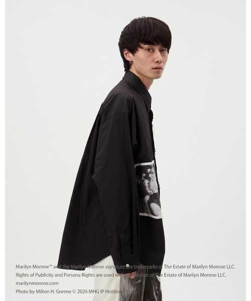 DISCOVERED(ディスカバード)の「MARILYN MONROE SHIRTS(シャツ/ブラウス・メンズ・ブラック/ホワイト・LARGE/SMALL)」の6枚目の写真