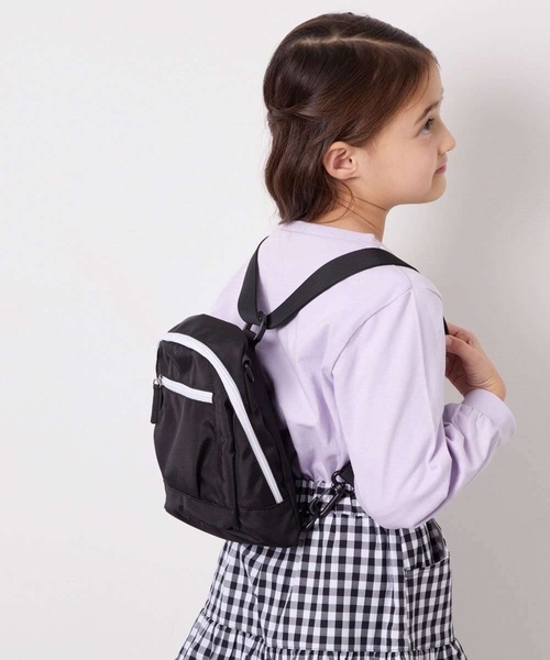a.v.v（アーヴェヴェ）の「[KIDS]2WAYミニリュックサック（バックパック/リュック・キッズ・ダークインディゴブルー/ブラック・120）」の12枚目の写真