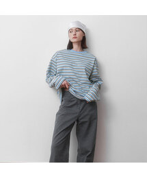 MULTI STRIPE BOXI TEE (T-7173)