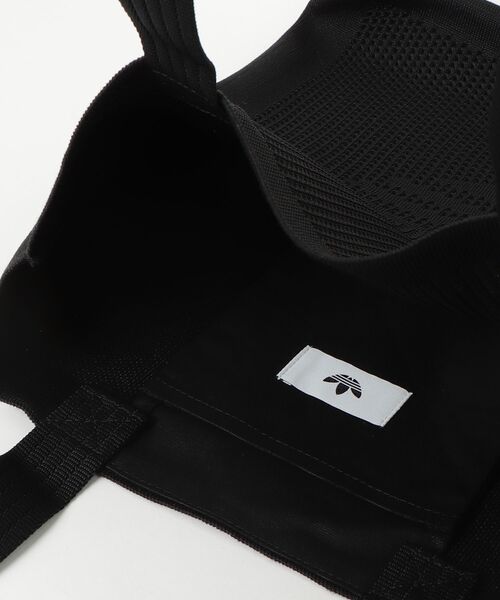 adidas(アディダス)の「クロシェ トート バッグ / アディダスオリジナルス adidas Originals(トートバッグ・メンズ・ブラック/ホワイト・FREE)」の15枚目の写真