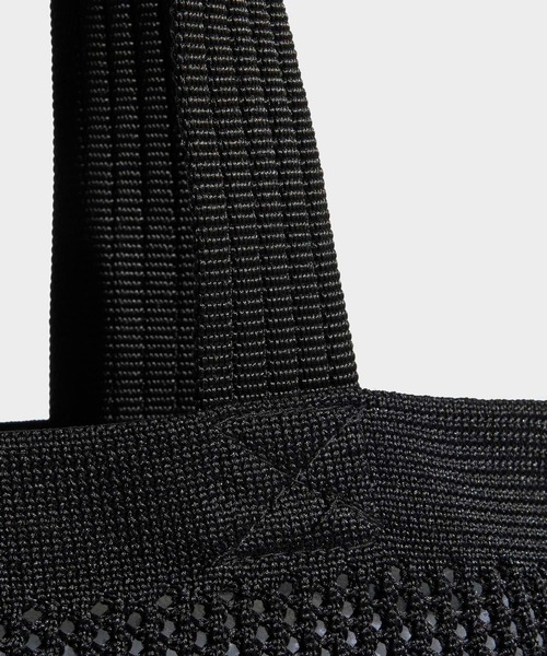 adidas(アディダス)の「クロシェ トート バッグ / アディダスオリジナルス adidas Originals(トートバッグ・メンズ・ブラック/ホワイト・FREE)」の12枚目の写真