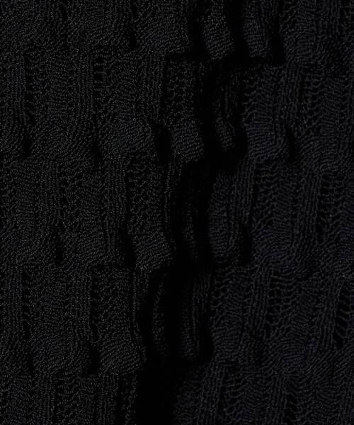 ASTRAET(アストラット)の「<ASTRAET>12G アイレット カラー ショートスリーブニット(ニット/セーター・レディース・ホワイト・FREE)」の12枚目の写真