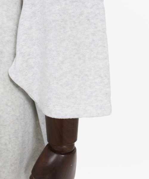 Magine(マージン)の「mlt5594- Pile Fabric Side Slit Relax Fit T-Shirt パイルファブリックTシャツ(MGN-261-013)(Tシャツ/カットソー・メンズ・ネイビー/ブラック/オフホワイト・48/46/44)」の22枚目の写真
