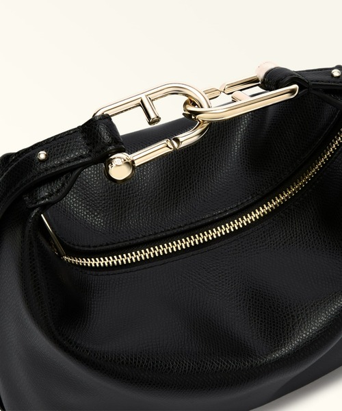 FURLA(フルラ)の「フルラ トニー (Furla Tonie) ミニショルダーバッグ(ショルダーバッグ・レディース・ブラック/ホワイト・ONE SIZE)」の8枚目の写真