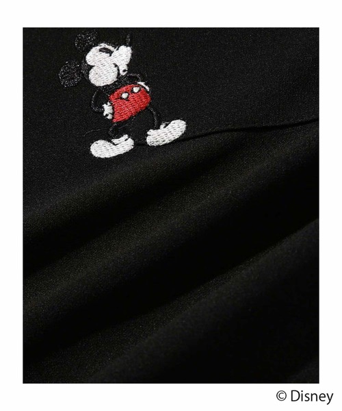 Disney(ディズニー)の「【Disney/ディズニー】キャラクター メンズ ポケット刺繍 梨地(アムンゼン) クルーネックTシャツ(Tシャツ/カットソー・メンズ・ホワイト/ブラック・S/M/L/XL)」の17枚目の写真