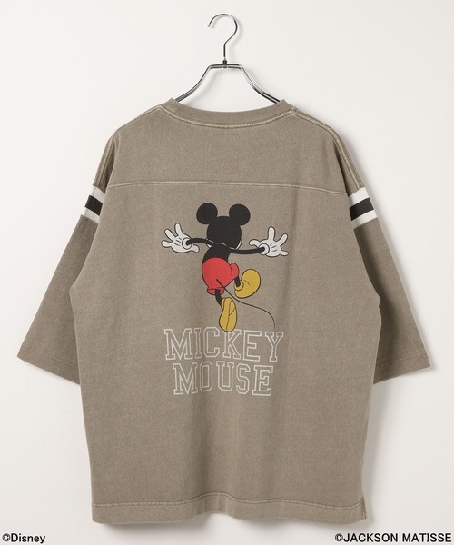 JACKSON MATISSE(ジャクソンマティス)の「【JACKSON MATISSE/BAYFLOW】「ミッキーマウス」七分袖グラフィックプルオーバー(Tシャツ/カットソー・レディース・モカ/ネイビー・FREE)」の17枚目の写真