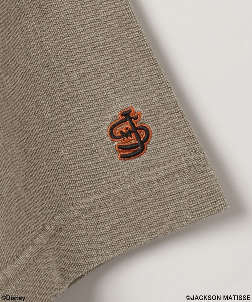 JACKSON MATISSE(ジャクソンマティス)の「【JACKSON MATISSE/BAYFLOW】「ミッキーマウス」七分袖グラフィックプルオーバー(Tシャツ/カットソー・レディース・モカ/ネイビー・FREE)」の10枚目の写真