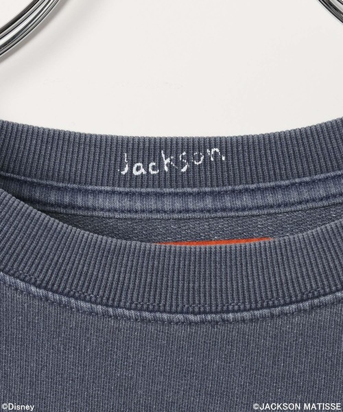JACKSON MATISSE(ジャクソンマティス)の「【JACKSON MATISSE/BAYFLOW】「ミッキーマウス」七分袖グラフィックプルオーバー(Tシャツ/カットソー・レディース・モカ/ネイビー・FREE)」の14枚目の写真