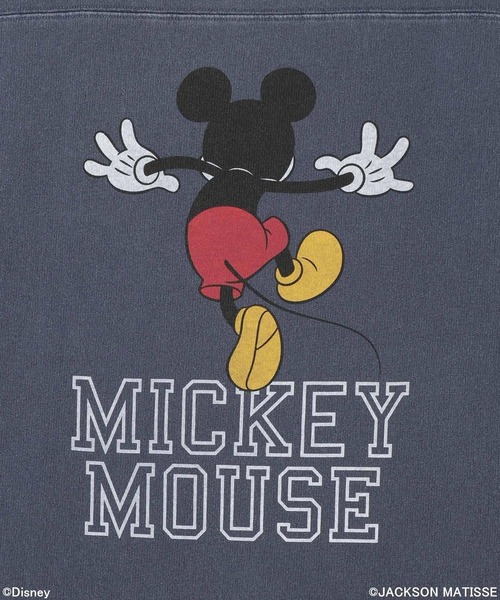 JACKSON MATISSE(ジャクソンマティス)の「【JACKSON MATISSE/BAYFLOW】「ミッキーマウス」七分袖グラフィックプルオーバー(Tシャツ/カットソー・レディース・モカ/ネイビー・FREE)」の15枚目の写真