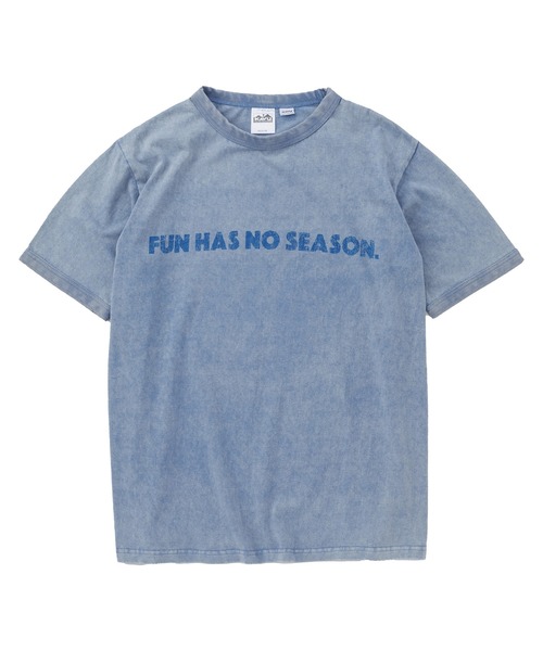 KAVU（カブー）の「KAVU/カブー Phrase  R-Tee  Fun/フレーズ リンガー Tシャツ ファン（Tシャツ/カットソー・メンズ・アイボリー/ブラック/ブルー・MEDIUM/X-LARGE）」の3枚目の写真