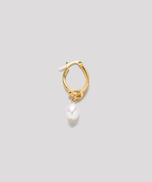 LAPUIS(ラピュイ)の「LAPUIS(ラピュイ)Pearl Hook pierced earrings(ピアス(両耳用)・レディース・ゴールド/マルチ・FREE)」の9枚目の写真