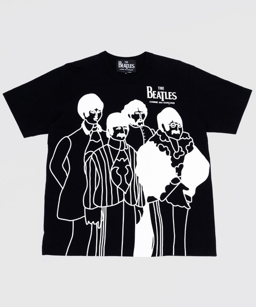 THE BEATLES COMME des GARCONS（ザ ビートルズ コムデギャルソン）の「THE BEATLES 「MEMBER」TEE（Tシャツ/カットソー・メンズ・ホワイト/ブラック・XXL/XL/L/M/S）」の2枚目の写真