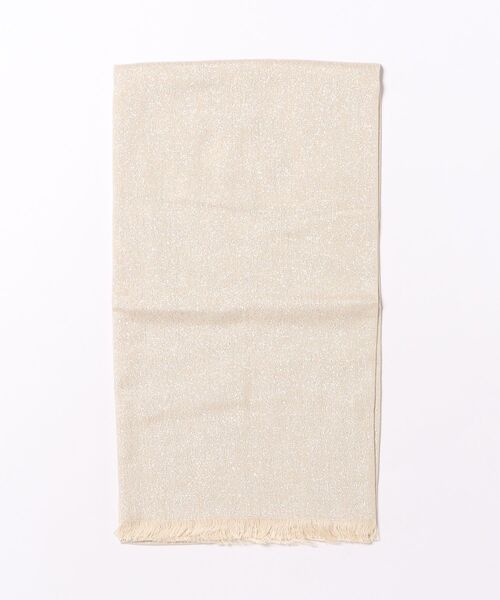 SMILE ORCHID(スマイルオーキッド)の「ラメショールストール(ストール/ショール・レディース・ホワイト/ピンク/ベージュ・FREE)」の2枚目の写真