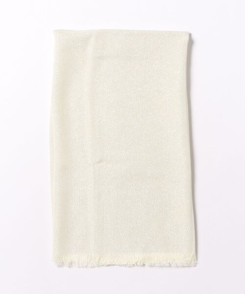 SMILE ORCHID(スマイルオーキッド)の「ラメショールストール(ストール/ショール・レディース・ホワイト/ピンク/ベージュ・FREE)」の1枚目の写真