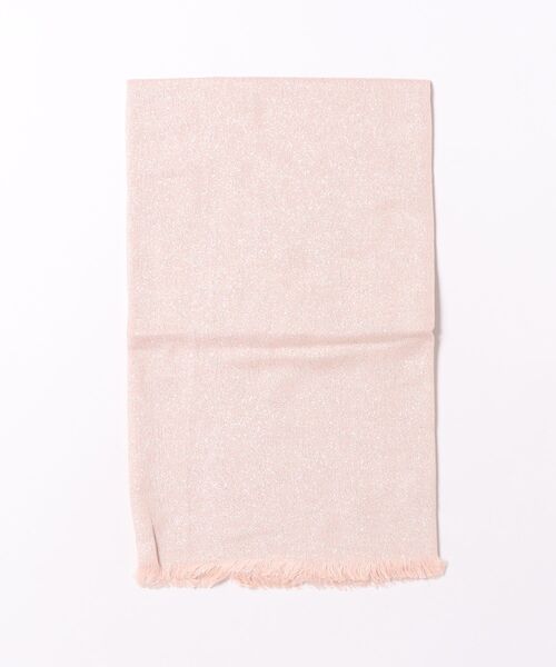 SMILE ORCHID(スマイルオーキッド)の「ラメショールストール(ストール/ショール・レディース・ホワイト/ピンク/ベージュ・FREE)」の3枚目の写真