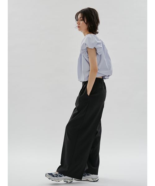 emmi(エミ)の「3wayバルーンブラウス(シャツ/ブラウス・レディース・ホワイト/ライトブルー/ブラック・F)」の13枚目の写真