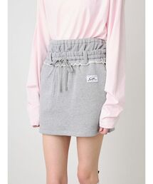 Double Waist Mini Skirt/ダブルウエスト ミニスカート