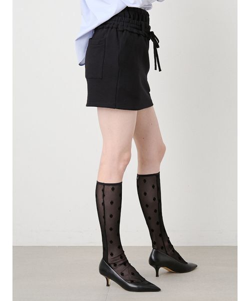 SORIN(ソリン )の「Double Waist Mini Skirt/ダブルウエスト ミニスカート(スカート・レディース・グレー/ブラック/ライトグレー・38)」の6枚目の写真