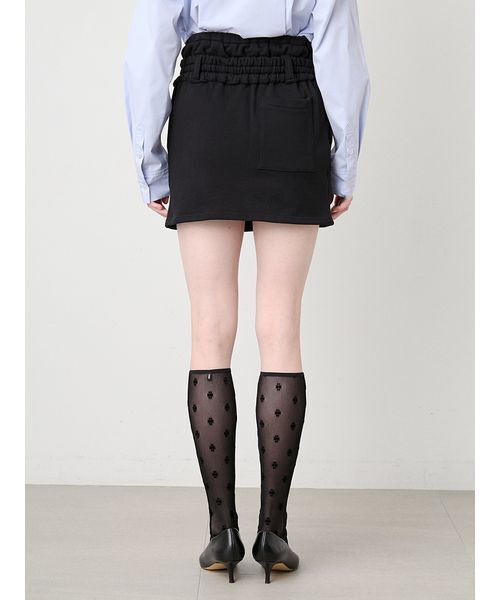 SORIN(ソリン )の「Double Waist Mini Skirt/ダブルウエスト ミニスカート(スカート・レディース・グレー/ブラック/ライトグレー・38)」の7枚目の写真
