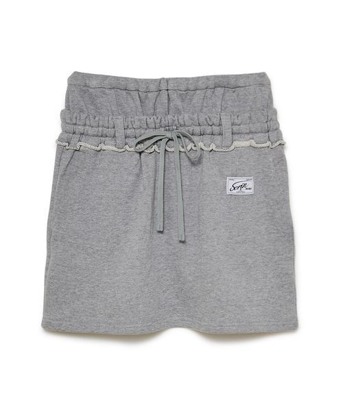 SORIN(ソリン )の「Double Waist Mini Skirt/ダブルウエスト ミニスカート(スカート・レディース・グレー/ブラック/ライトグレー・38)」の19枚目の写真