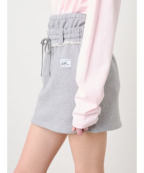 SORIN(ソリン )の「Double Waist Mini Skirt/ダブルウエスト ミニスカート(スカート・レディース・グレー/ブラック/ライトグレー・38)」の22枚目の写真