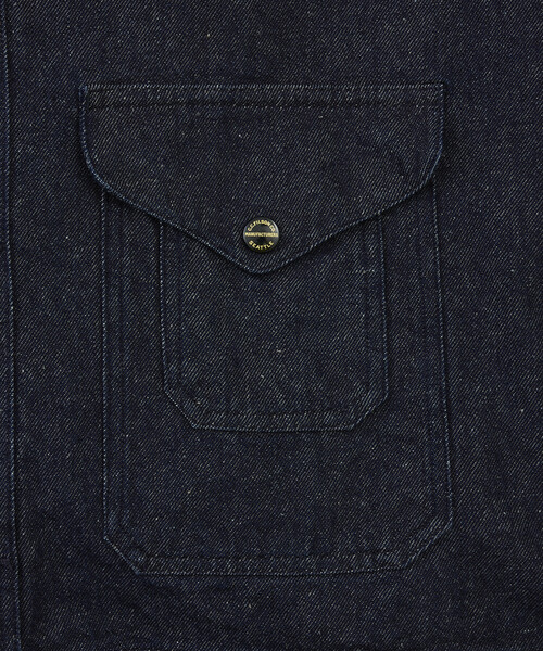 FILSON（フィルソン）の「FILSON/フィルソン 【Japan Exclusive】Mackinaw Model C : The Heritage Produced by 金子恵治（ブルゾン・メンズ・ネイビー/ホワイト・MEDIUM/X-LARGE/LARGE）」の10枚目の写真