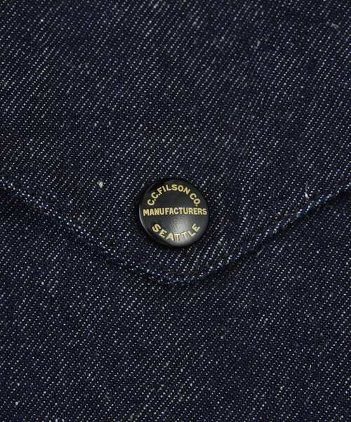 FILSON（フィルソン）の「FILSON/フィルソン 【Japan Exclusive】Mackinaw Model C : The Heritage Produced by 金子恵治（ブルゾン・メンズ・ネイビー/ホワイト・MEDIUM/X-LARGE/LARGE）」の11枚目の写真